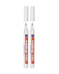 Tushsæt - Paint Marker - hvid