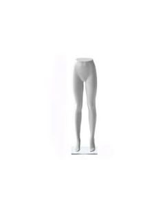 5100 dametorso, ben. Mannequin underdel. Hvid