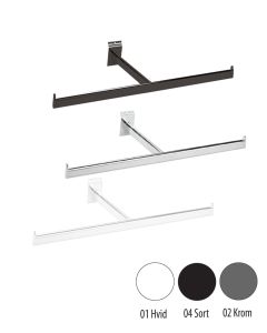 T-bøjlestang t/ rillepanel ( 60 cm. )