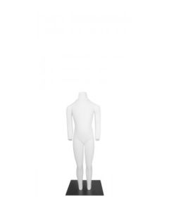 Fotomannequin. Hvid, barn, unisex. H 107 cm.