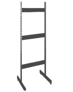 T-Gondol - H 217,5 x B 67 cm. Dobbelt display. Framework - Vælg farve